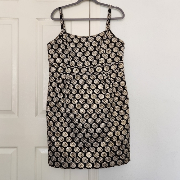 Target Dresses & Skirts - Limited Edition Gold and Black Sphagetti Strap Mini Dress. Sz 14